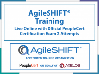 AgileSHIFT® Live Online Official PeopleCert Certification. Course code AgileSHIFT L e1660214097698