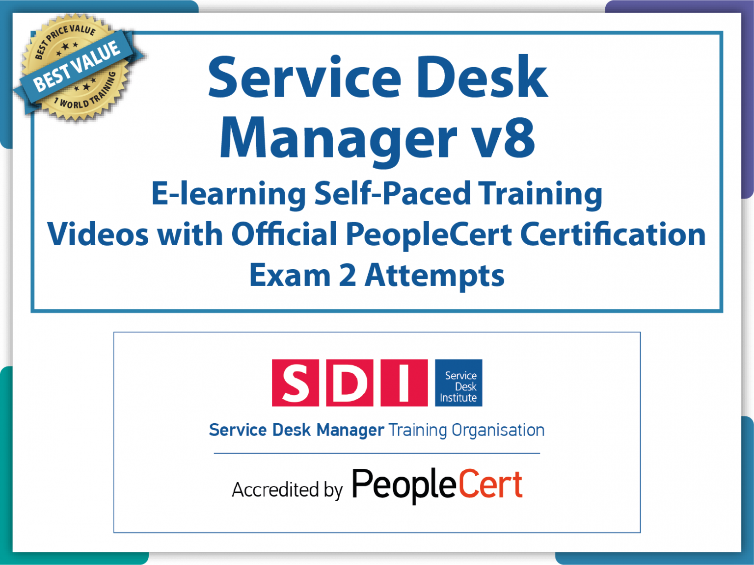 Sdi Service Desk Manager Exam Questions