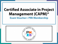 Certified Associate in Project Management (CAPM)® exam voucher +pmi membership