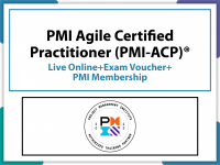 PMI Agile Certified Practitioner (PMI-ACP) ®live online+exam voucher+pmi membership