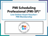 PMI Scheduling Professional (PMI-SP) ®live online+exam voucher+pmi membership