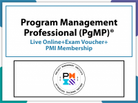 Program Management Professional (PgMP)® live online+exam voucher+pmi membership