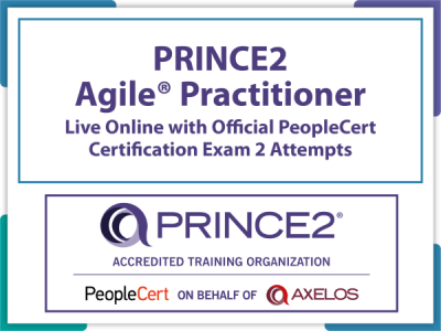 PRINCE2® Agile Practitioner Live Online in English and Official PeopleCert Certification Exam. Course code: PRINCE2APR-L-2